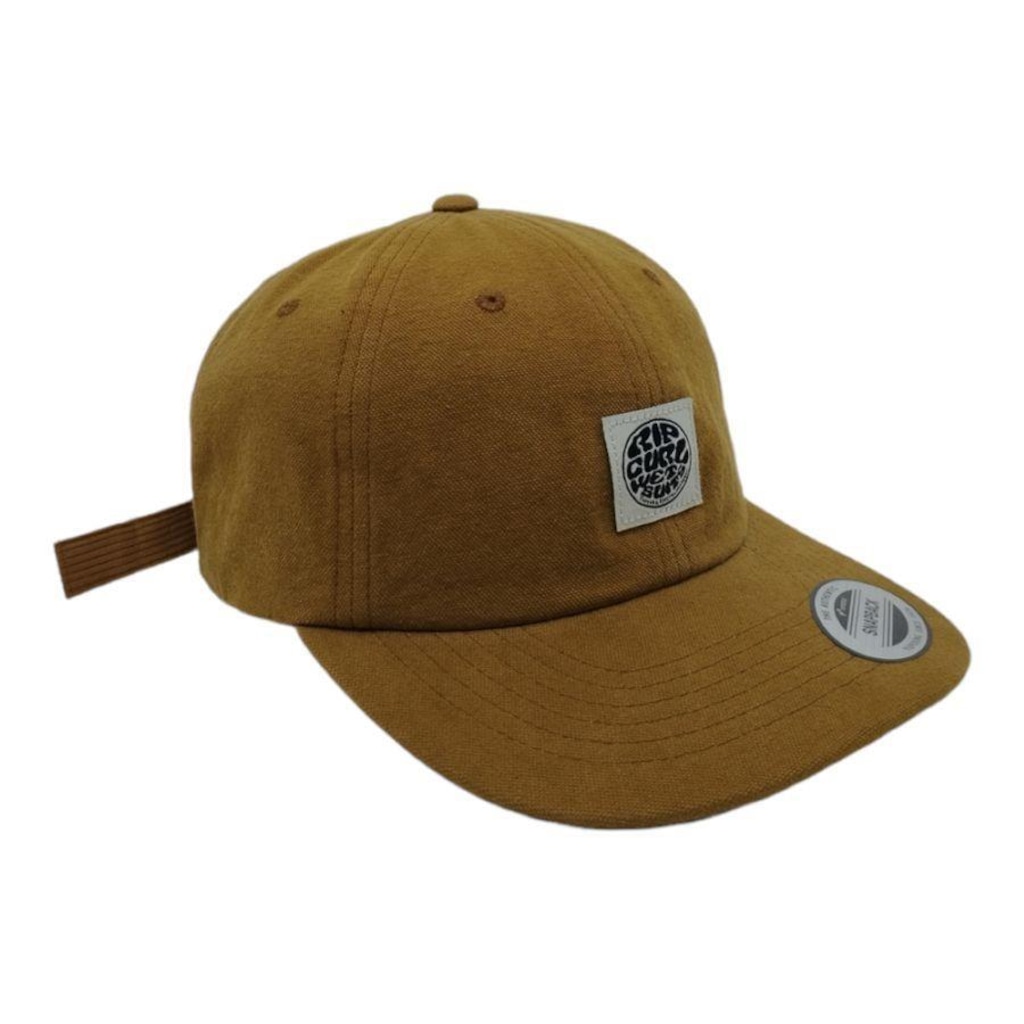 Imagem 3 do produto Boné Rip Curl Wetty Adjust Cap Morrom - Adulto - Aba Curva - Fechado