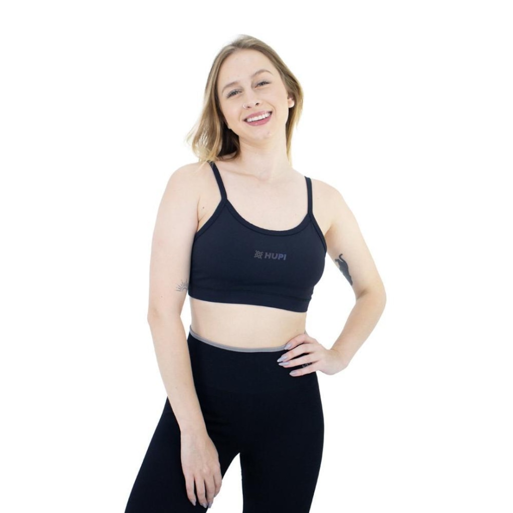 Imagem 4 do produto Top Fitness com Bojo Hupi Soft All - Feminino