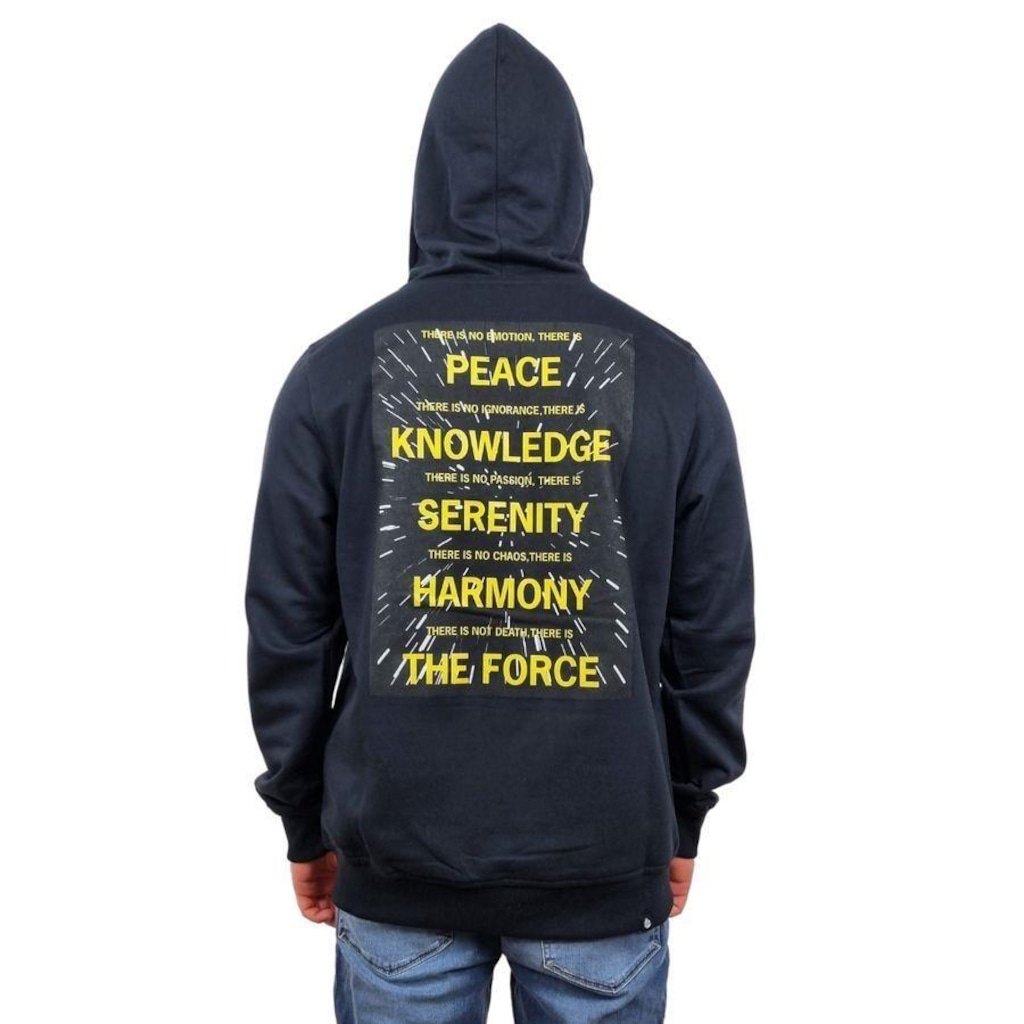 Imagem 2 do produto Blusão de Moletom com Capuz Element Star Wars Jedi - Masculino