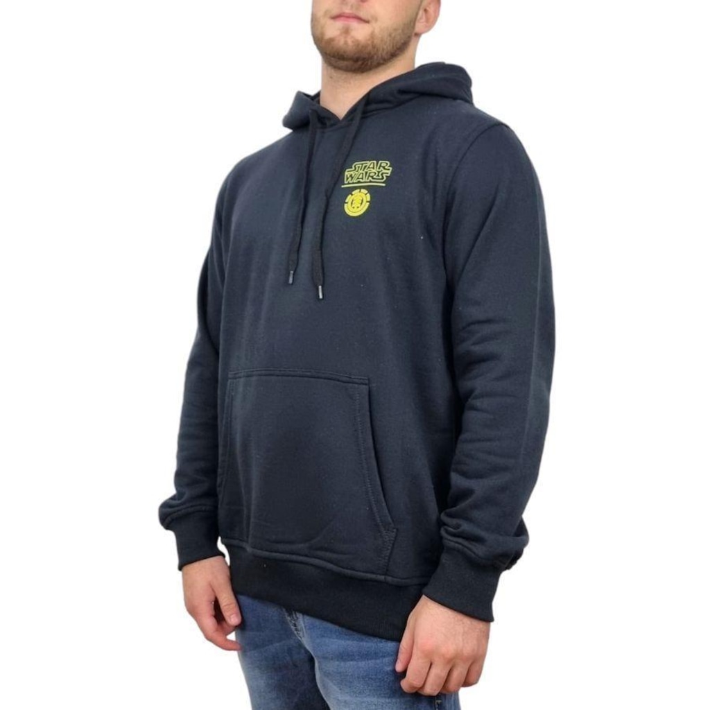 Imagem 3 do produto Blusão de Moletom com Capuz Element Star Wars Jedi - Masculino