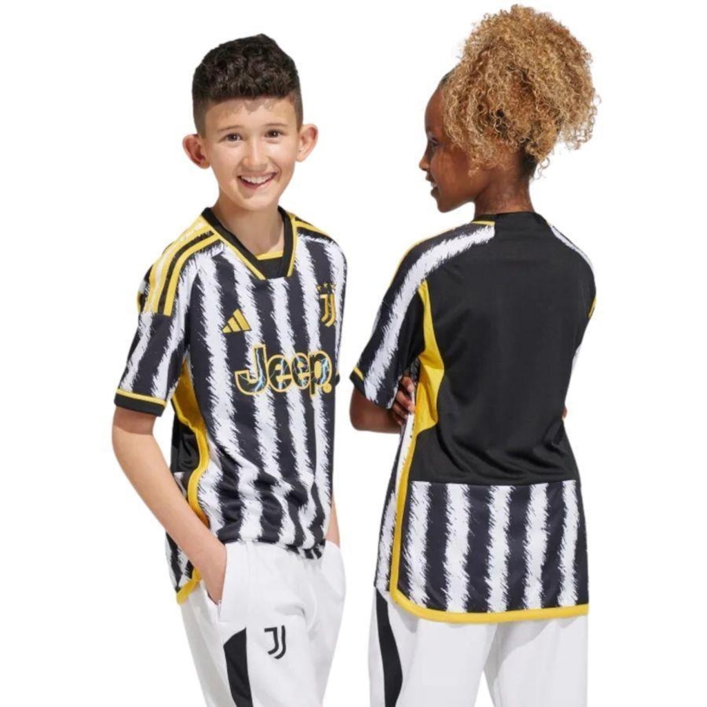 Imagem 2 do produto Camisa Juventus I 2023/24 adidas - Infantil