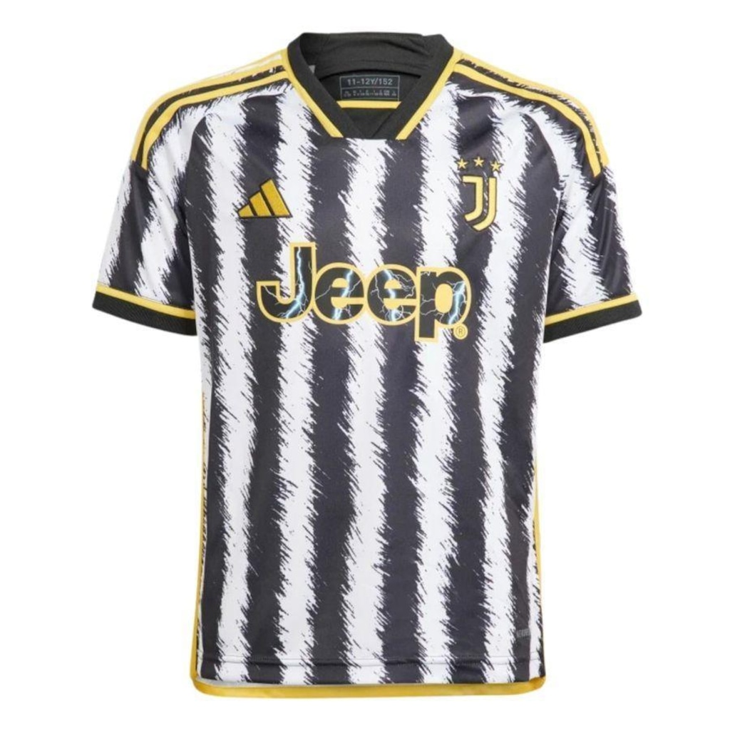 Imagem 3 do produto Camisa Juventus I 2023/24 adidas - Infantil