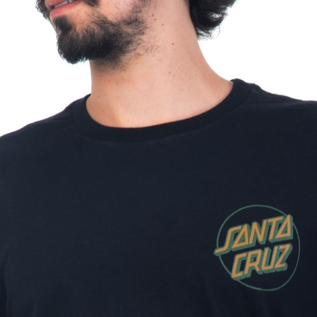 Imagem 3 do produto Camiseta Masculina Santa Cruz Split Serpent Dot - Santa Cruz