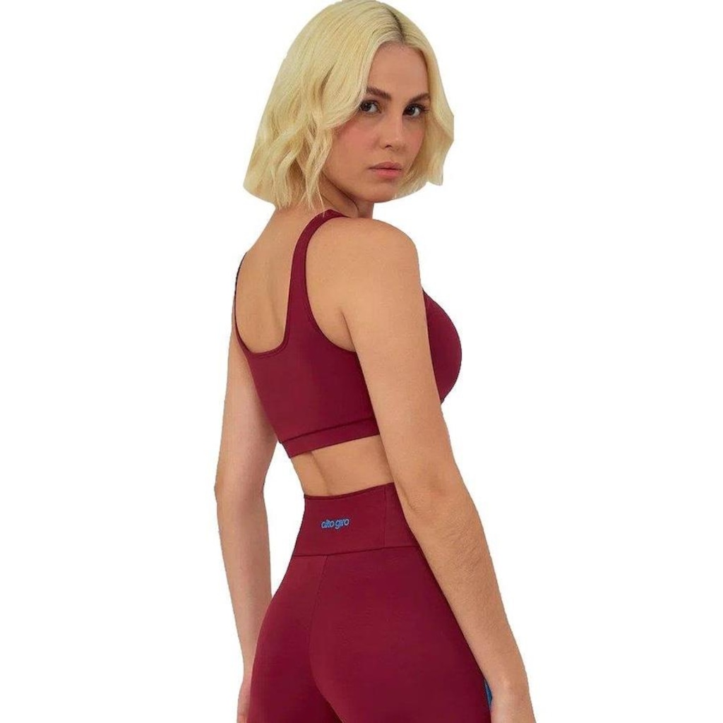 Imagem 4 do produto Top Fitness com Bojo Removível Alto Giro Hyper - Feminino