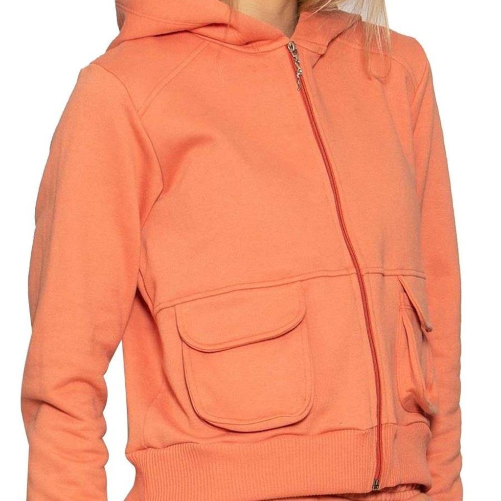 Imagem 3 do produto Jaqueta com Capuz Run More Cargo - Feminina