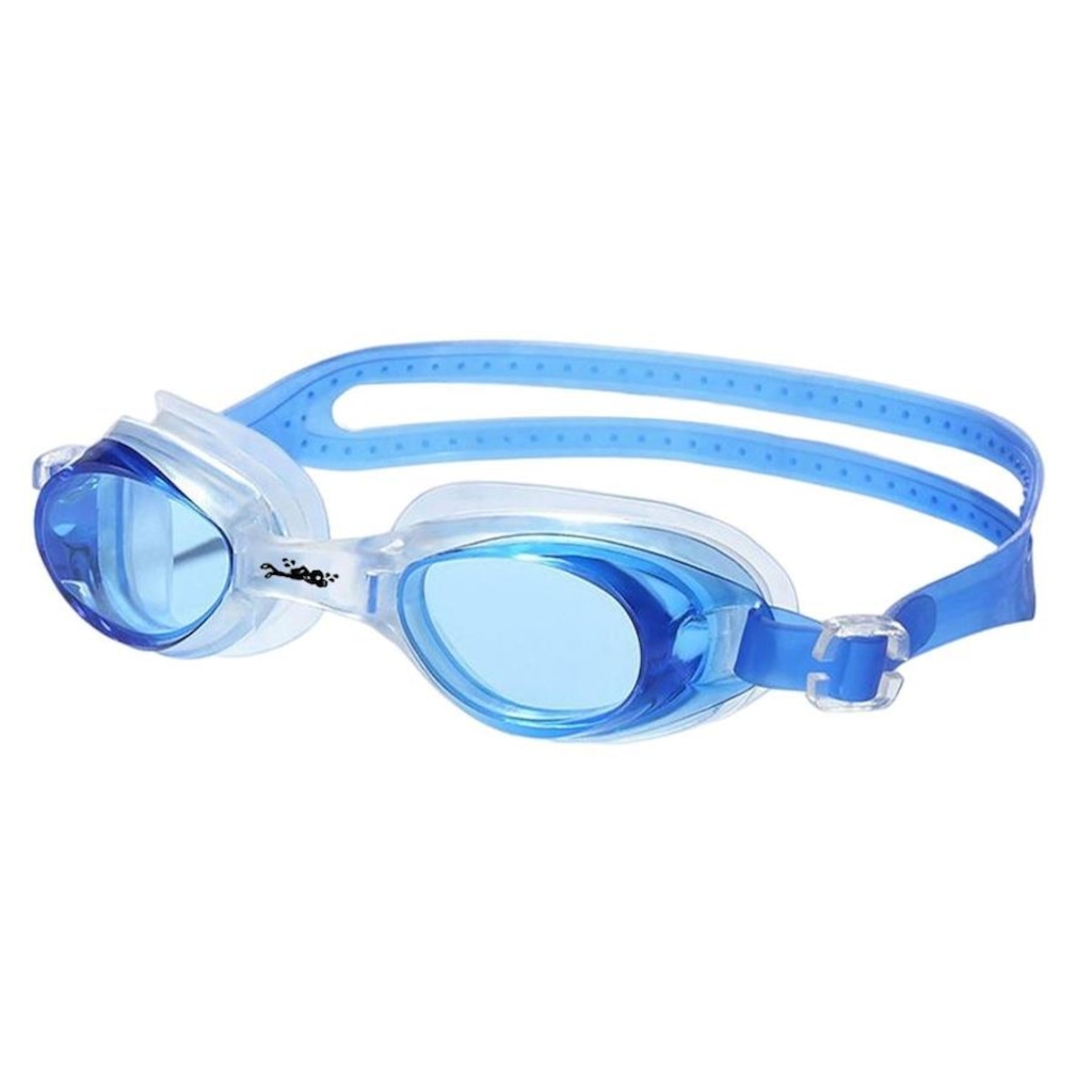Imagem 2 do produto Kit de Natação Gold Sports: Óculos New Shark + Touca + Protetor de Ouvido - Infantil