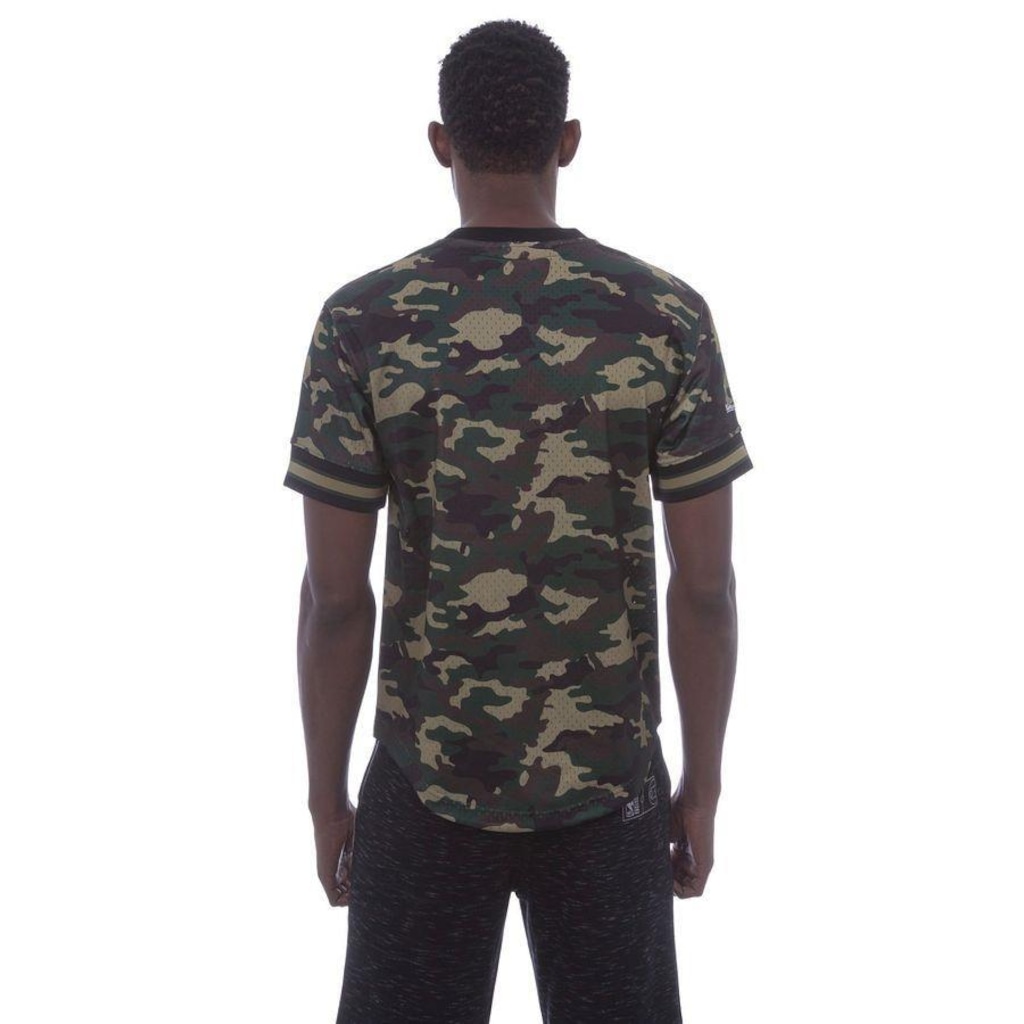 Imagem 2 do produto Camiseta Mitchell & Ness Swingman Camuflada Los Angeles Lakers - Masculina