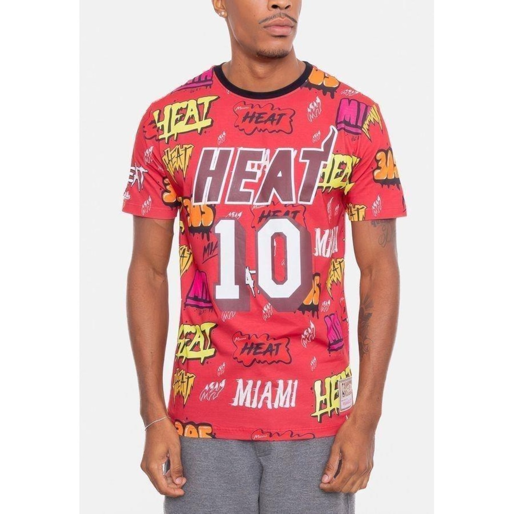 Imagem 5 do produto Camiseta Mitchell & Ness Name And Number Tim Hardaway - Masculina
