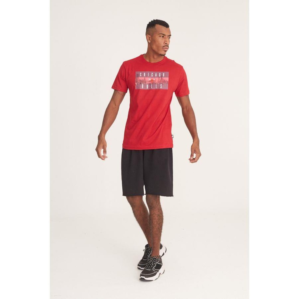 Imagem 5 do produto Camiseta NBA Estampada Chicago Bulls Casual - Masculina