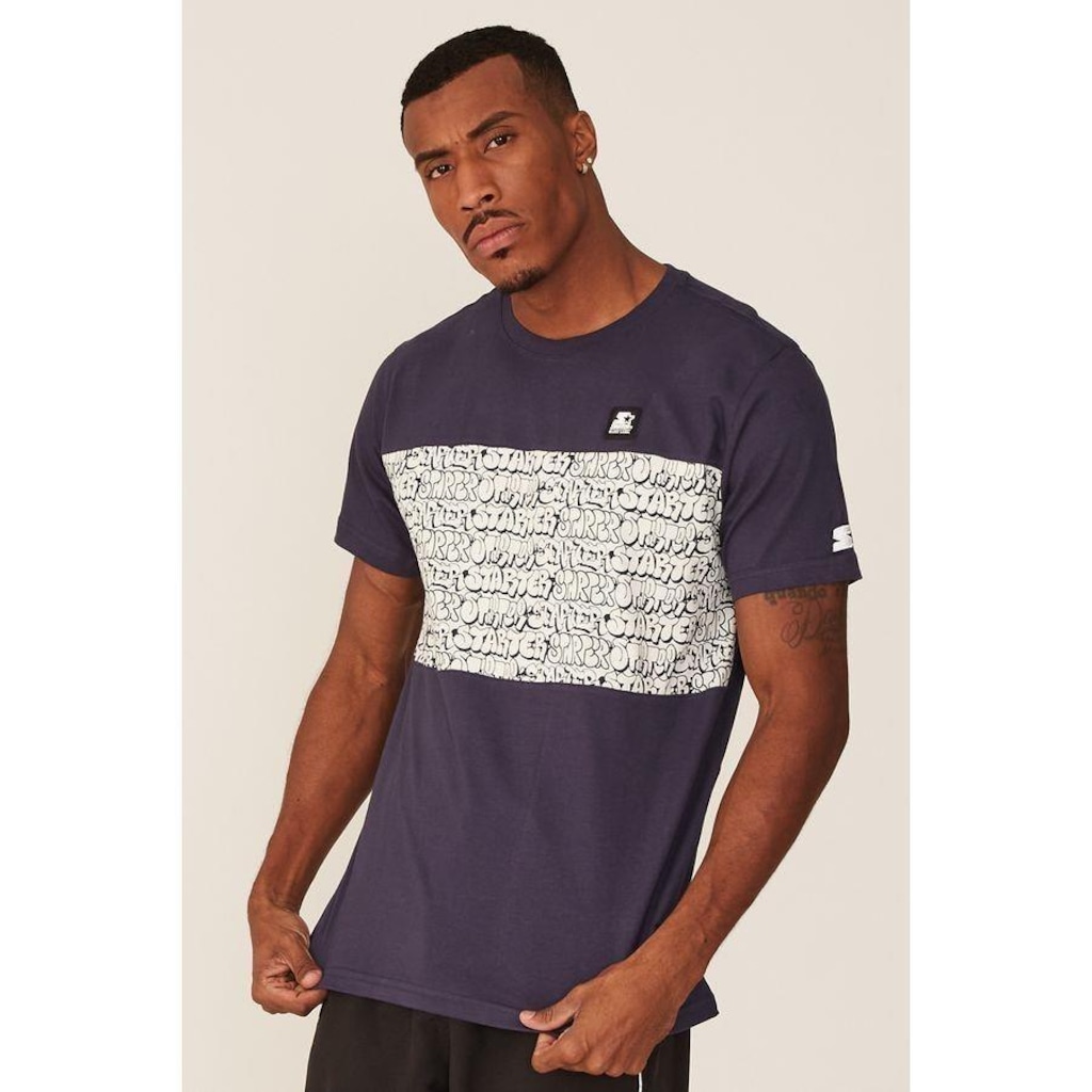 Imagem 5 do produto Camiseta Starter Especial Azul Marinho - Masculino