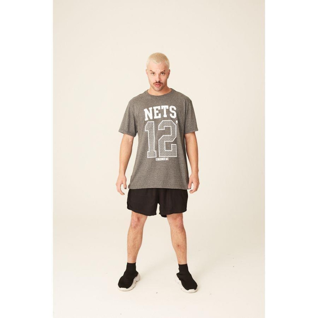 Imagem 2 do produto Camiseta Nba Estampada Brooklyn Nets - Masculina