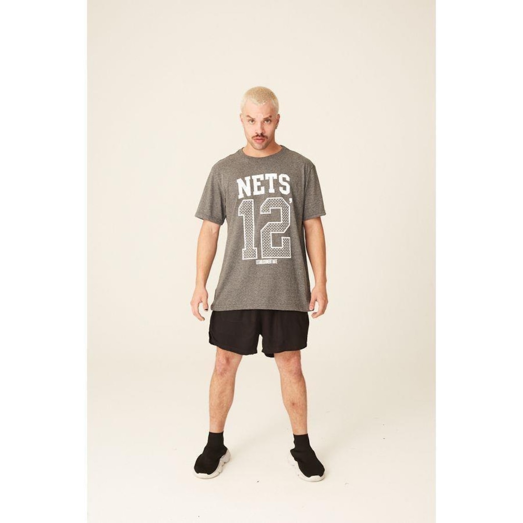 Imagem 3 do produto Camiseta Nba Estampada Brooklyn Nets - Masculina