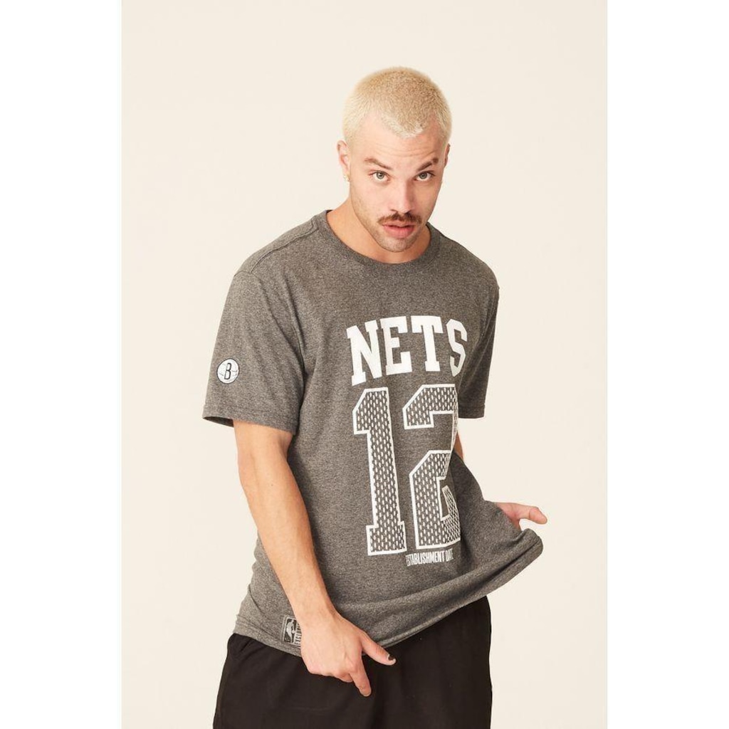 Imagem 4 do produto Camiseta Nba Estampada Brooklyn Nets - Masculina