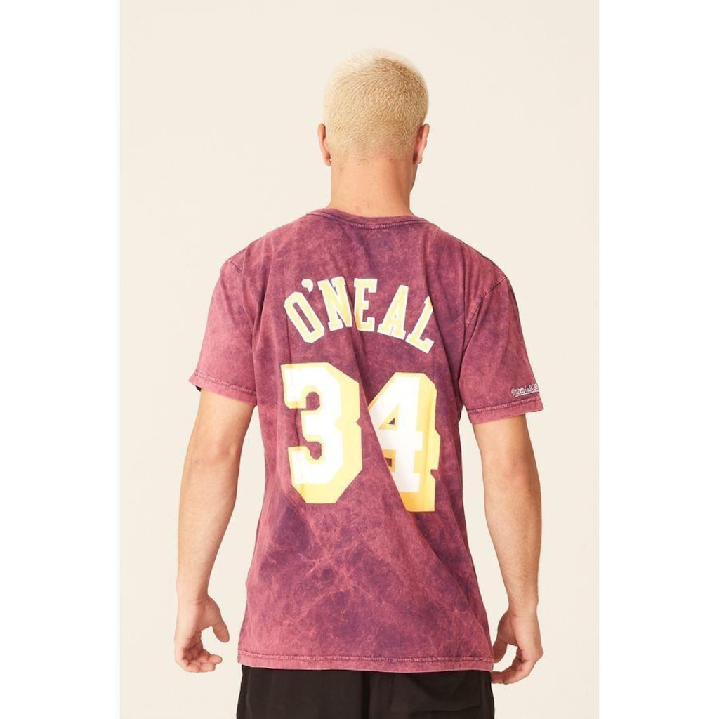 Imagem 4 do produto Camiseta Mitchell & Ness Estampada Los Angeles Lakers Shaquille O''''Neal - Masculina