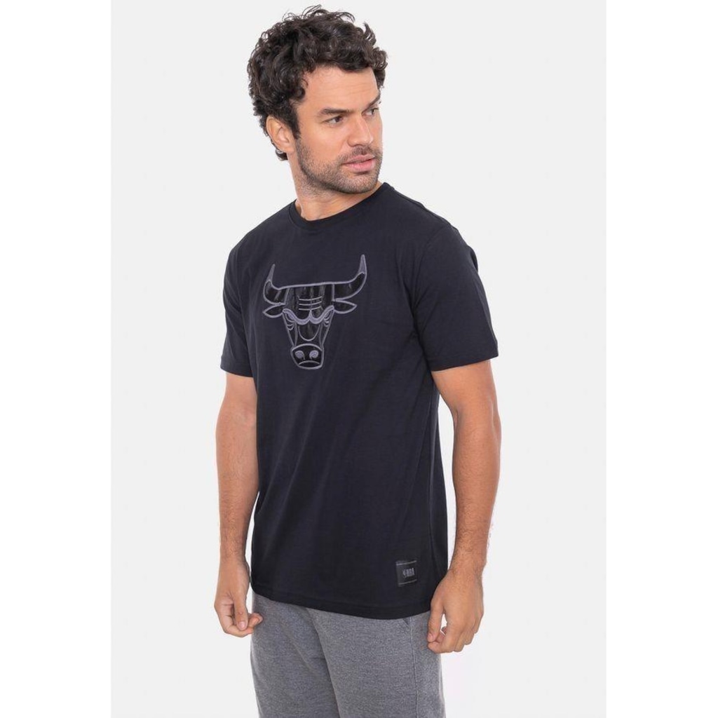 Imagem 2 do produto Camiseta NBA Estampada Logo Bulls - Masculina