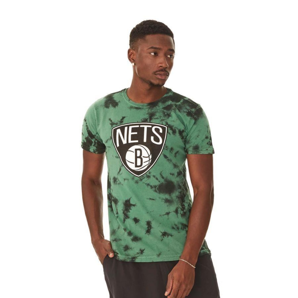 Imagem 2 do produto Camiseta NBA Especial Tie Dye Brooklyn Nets - Masculina