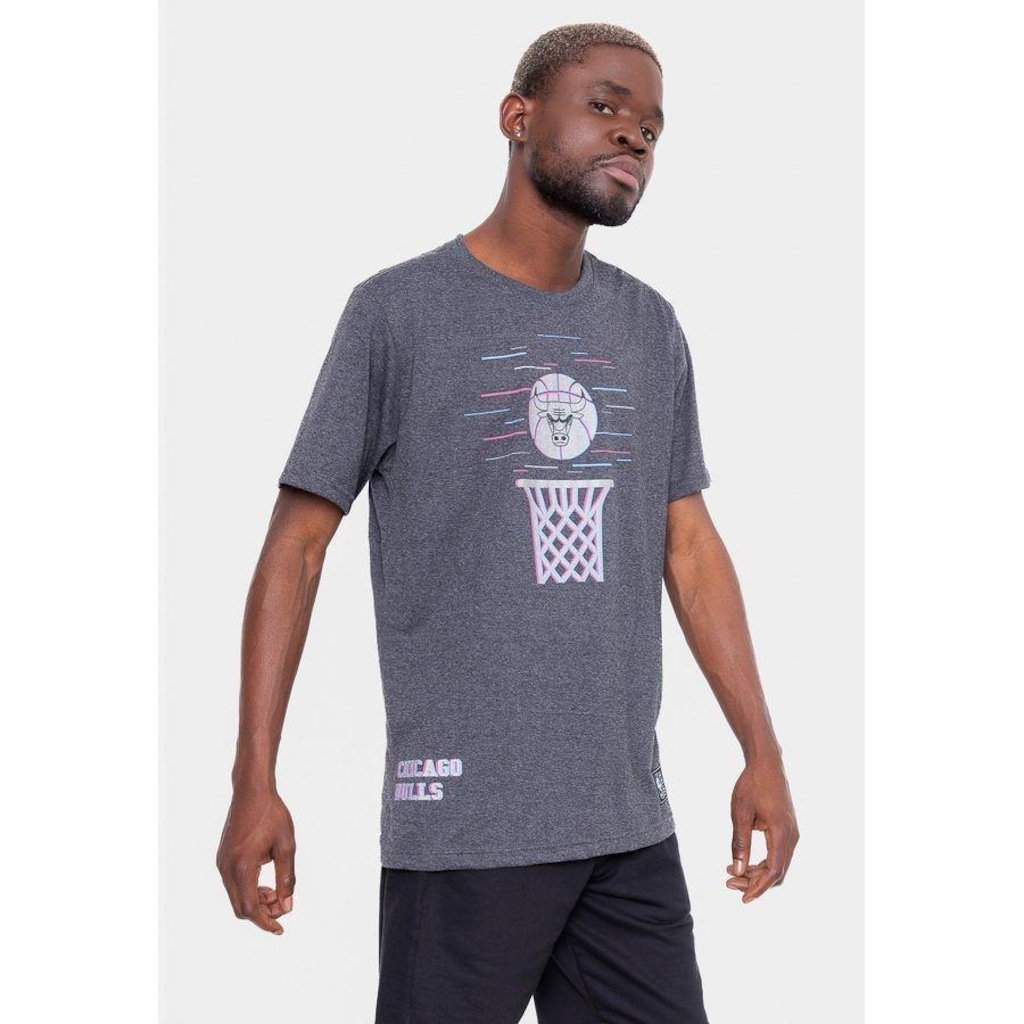 Imagem 2 do produto Camiseta NBA Basket Hoop Chicago Bulls - Masculina