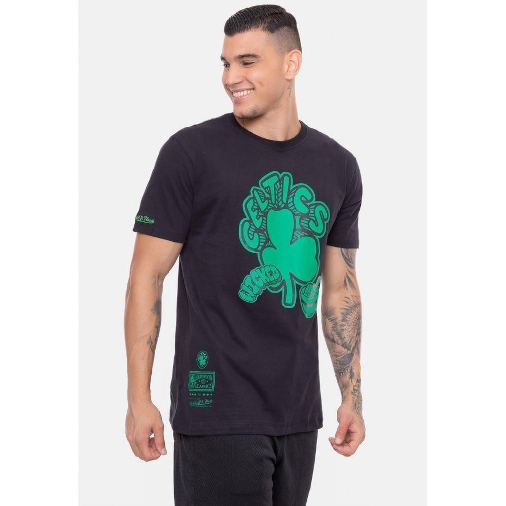 Imagem 1 do produto Camiseta Mitchell & Ness NBA Food Boston Celtics - Masculina