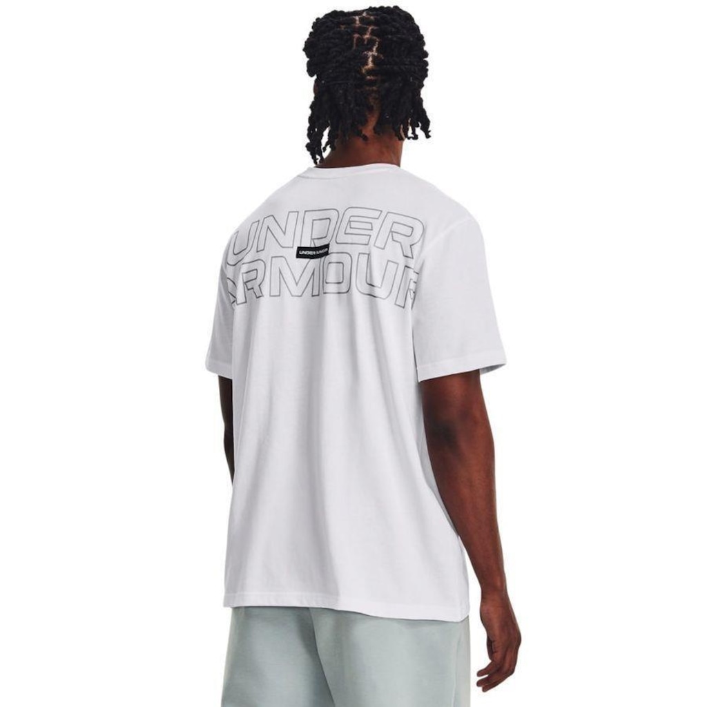 Imagem 3 do produto Camiseta Under Armour Outline Heavyweight - Unissex