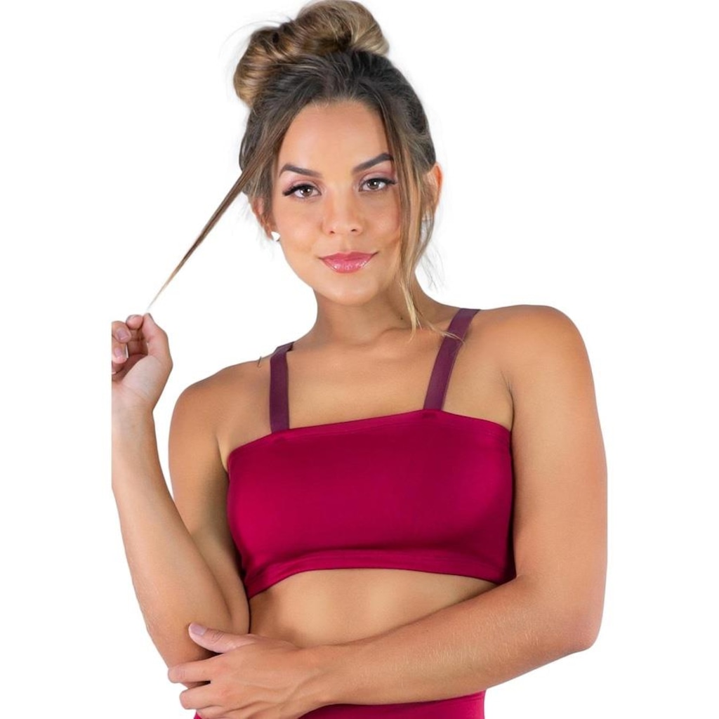 Imagem 2 do produto Top Fitness Mvb Modas Academia Suplex - Feminino