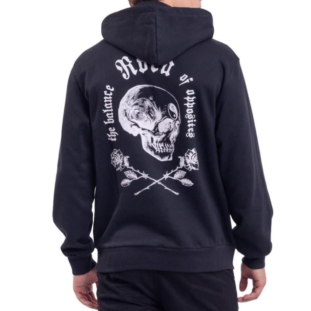 Imagem 2 do produto Blusão de Moletom com Capuz RVCA Opposite Skulls - Masculino