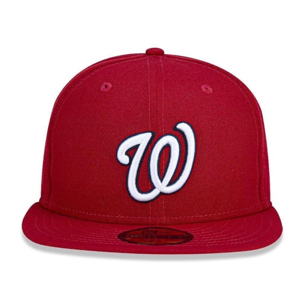 Imagem 3 do produto Boné Aba Reta New Era Washington Nationals Game Cap - Fechado - Adulto