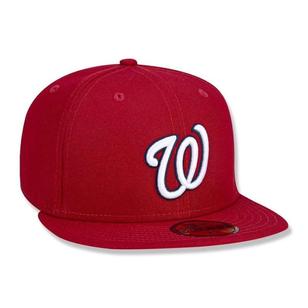 Imagem 4 do produto Boné Aba Reta New Era Washington Nationals Game Cap - Fechado - Adulto