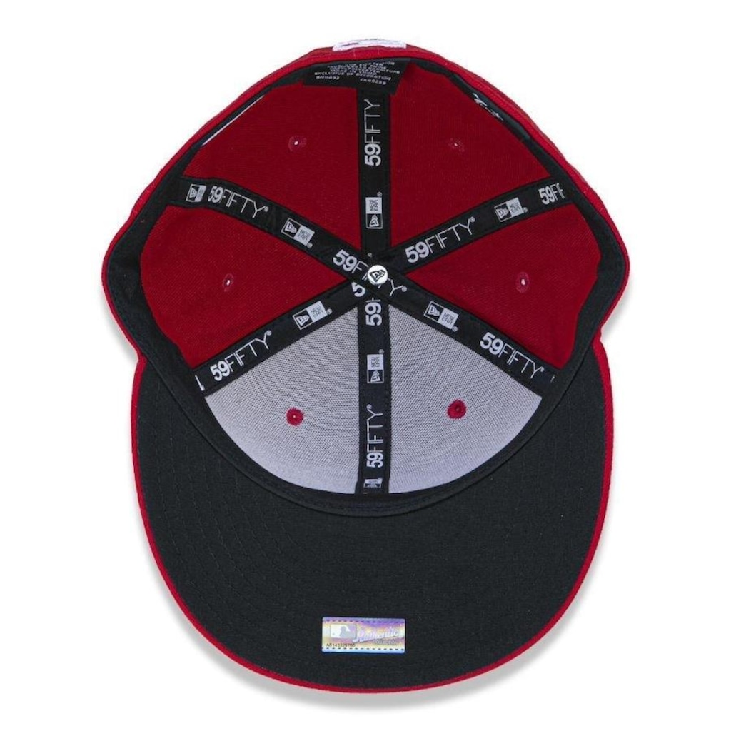 Imagem 5 do produto Boné Aba Reta New Era Washington Nationals Game Cap - Fechado - Adulto