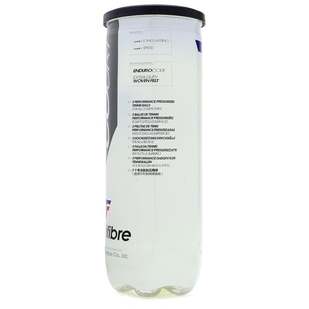 Imagem 3 do produto Bola de Tênis Tecnifibre Court - Pack com 3 Tubos