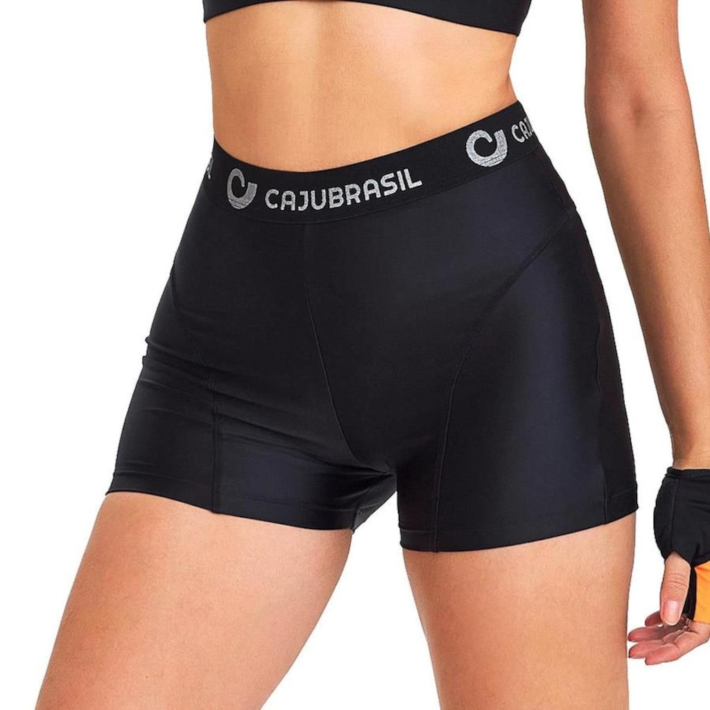 Imagem 3 do produto Mini Shorts Caju Brasil Atlétika Elástico - Feminino