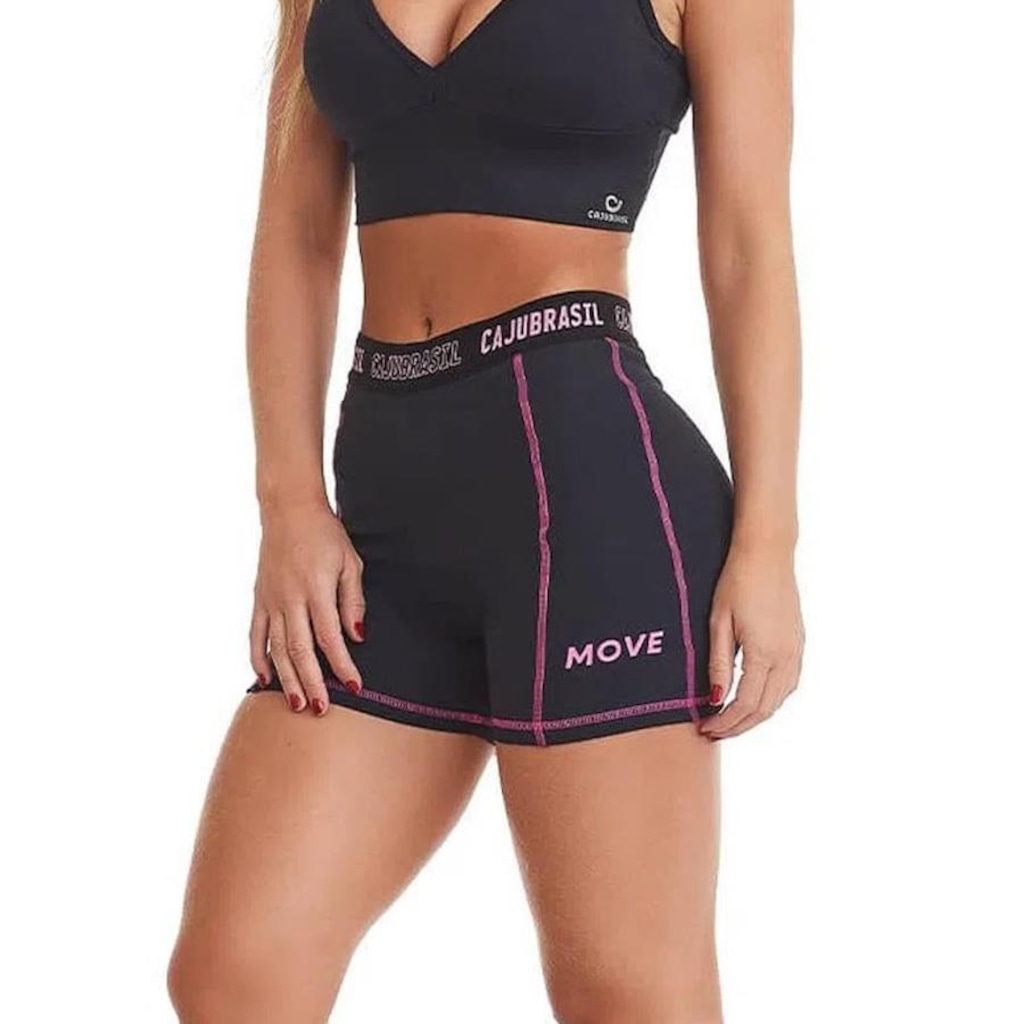 Imagem 3 do produto Shorts Caju Brasil Nz Move - Feminino
