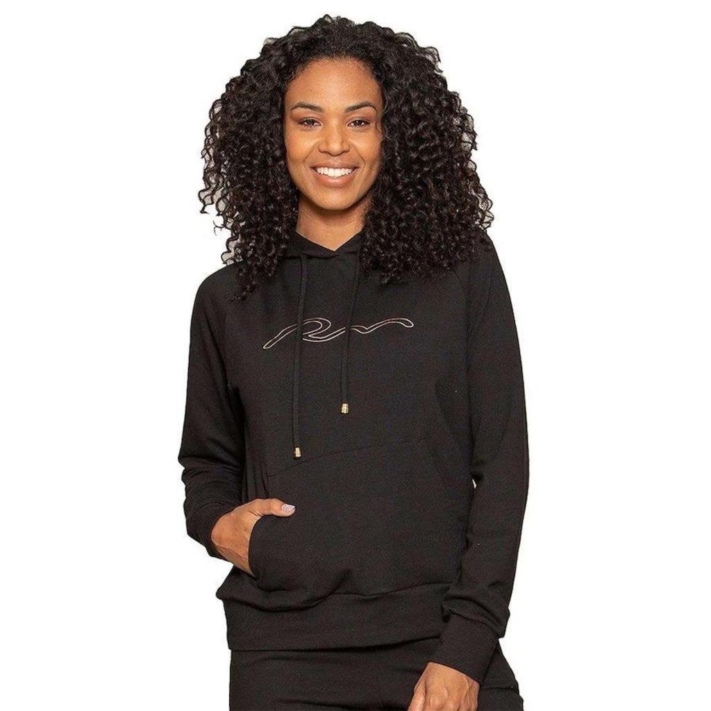 Imagem 2 do produto Blusão com Capuz Run More Classic - Feminino