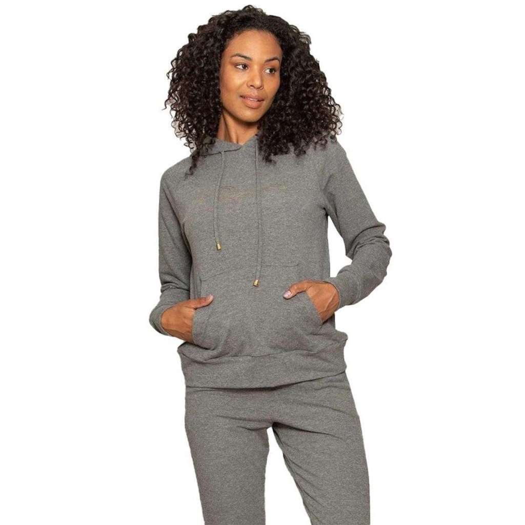 Imagem 3 do produto Blusão com Capuz Run More Classic - Feminino