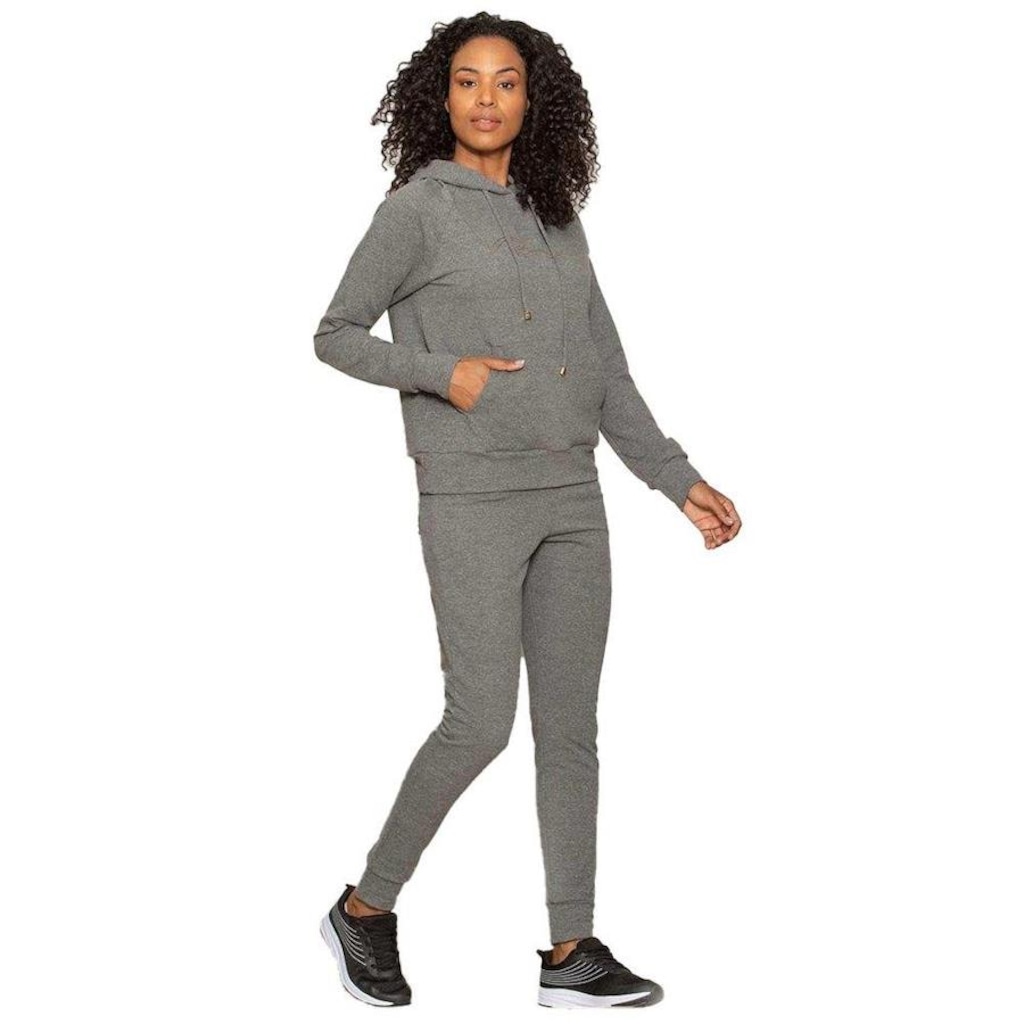 Imagem 4 do produto Blusão com Capuz Run More Classic - Feminino