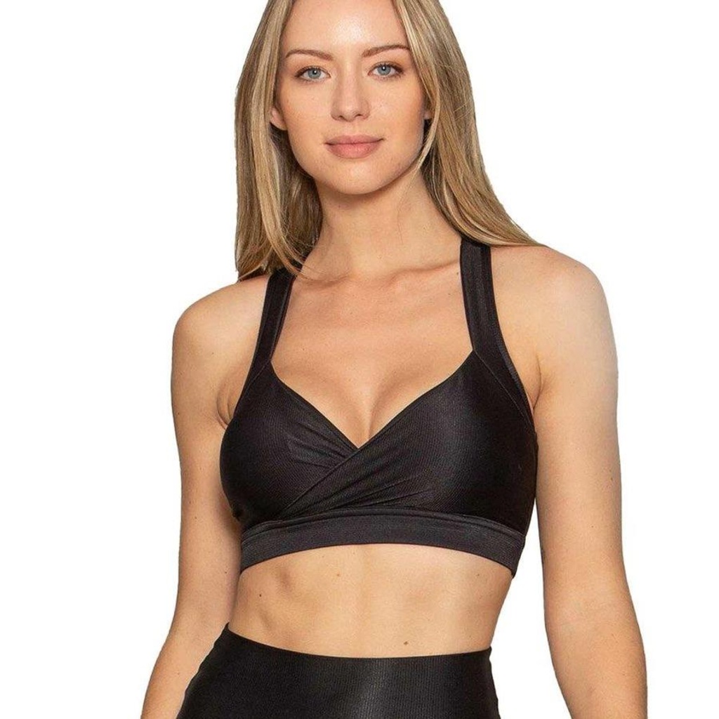 Imagem 2 do produto Top com Bojo Run More Cetim - Feminino