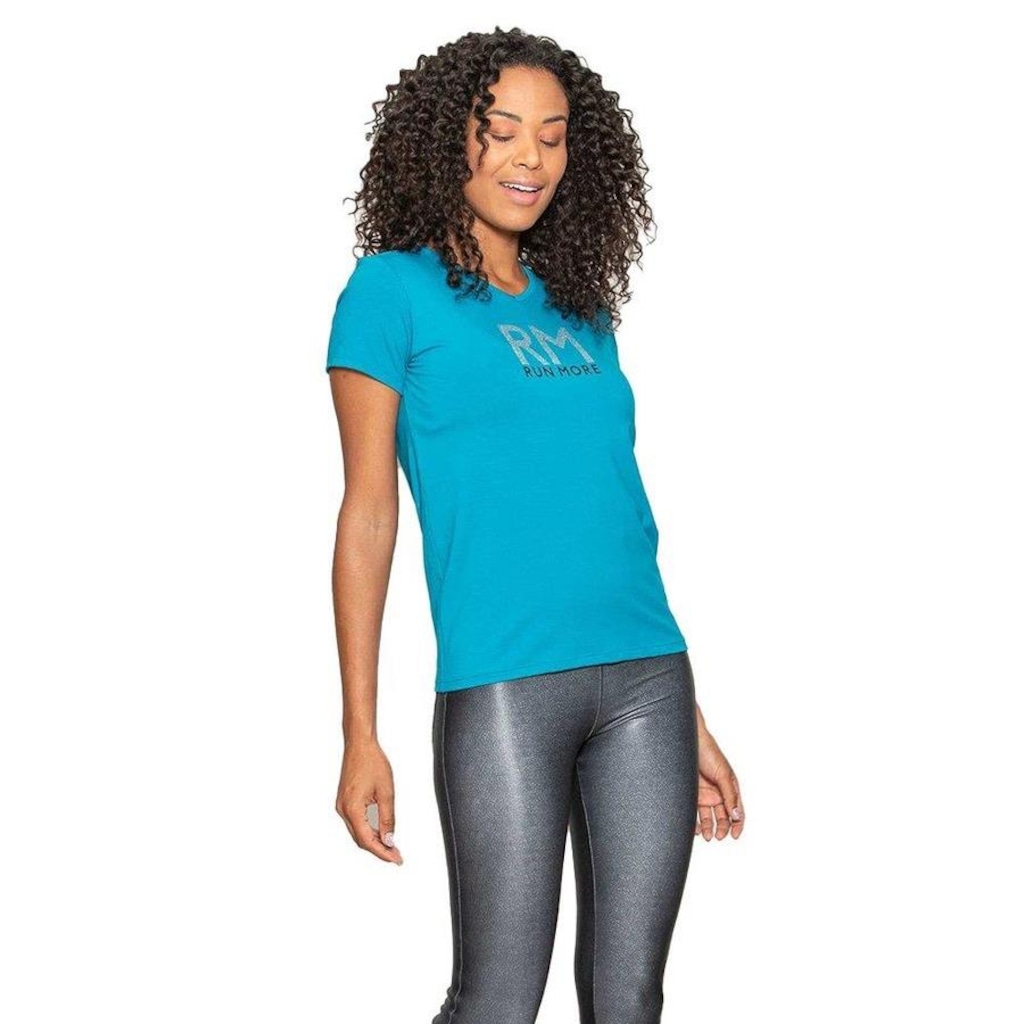 Imagem 4 do produto Camiseta Run More Cristal - Feminina