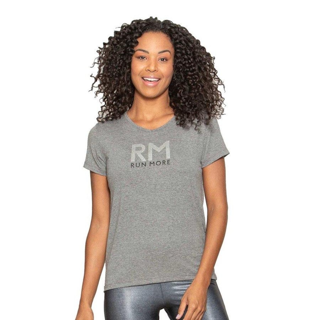 Imagem 3 do produto Camiseta Run More Cristal - Feminina