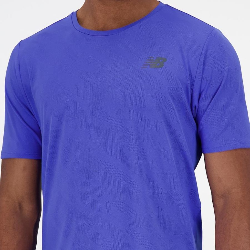 Imagem 2 do produto Camiseta New Balance Q Speed Jacquard - Masculina