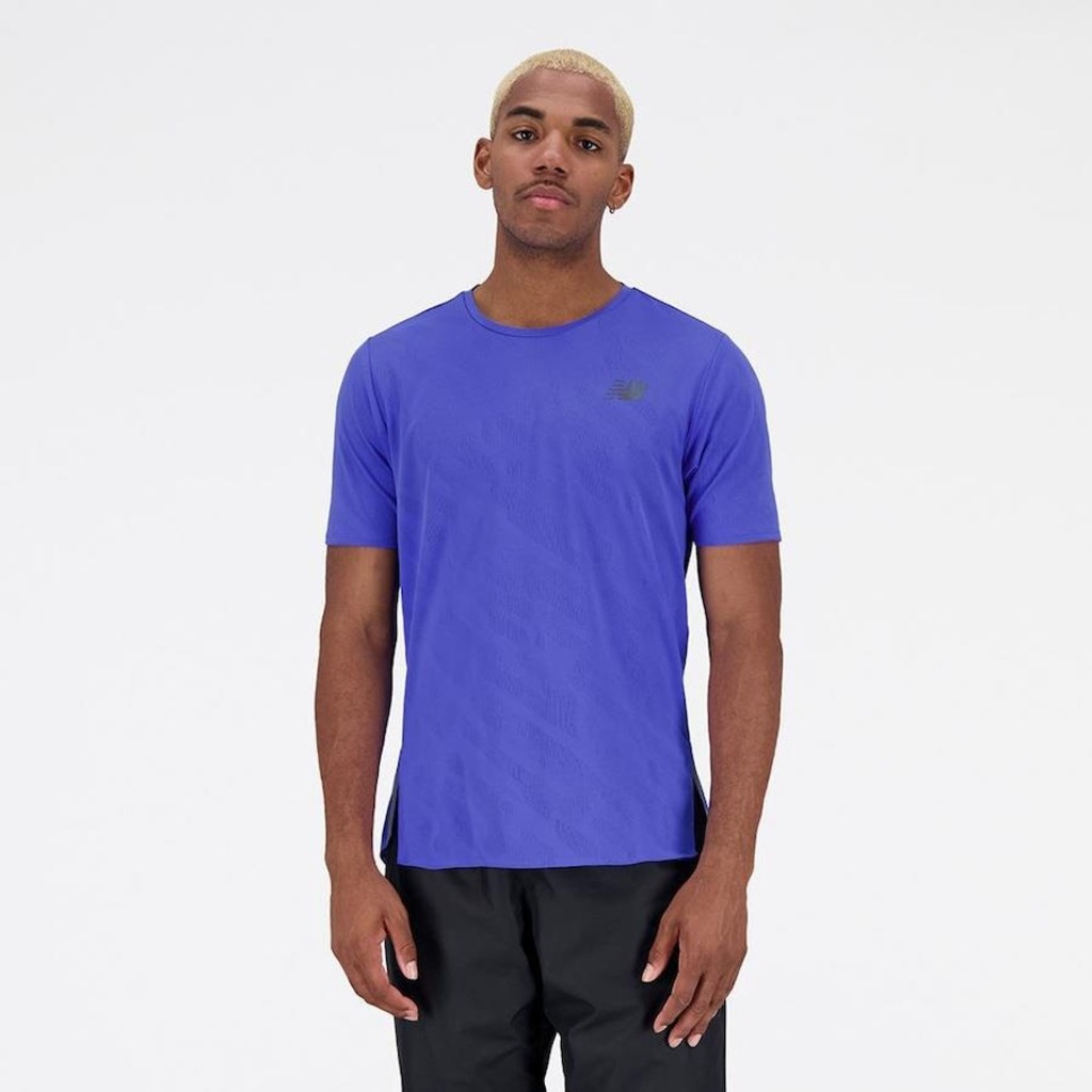 Imagem 3 do produto Camiseta New Balance Q Speed Jacquard - Masculina