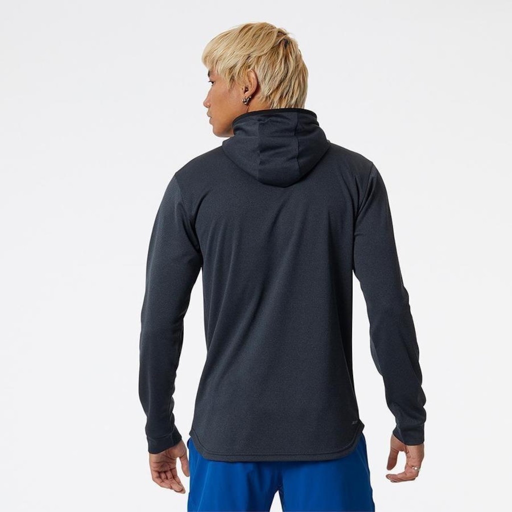 Imagem 2 do produto Blusão com Capuz New Balance Tenacity 1/2 Zíper - Masculino