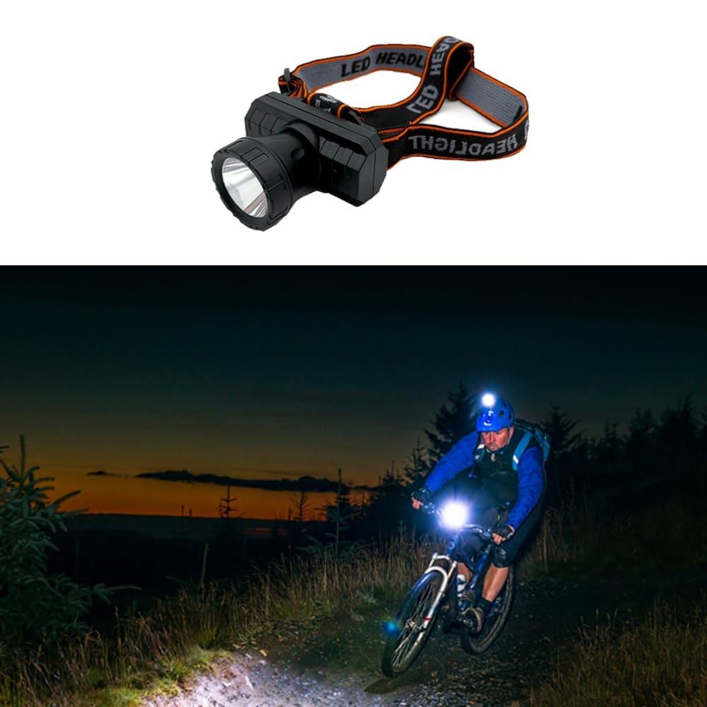 Imagem 3 do produto Lanterna de Cabeça LED Luatek Recarregável