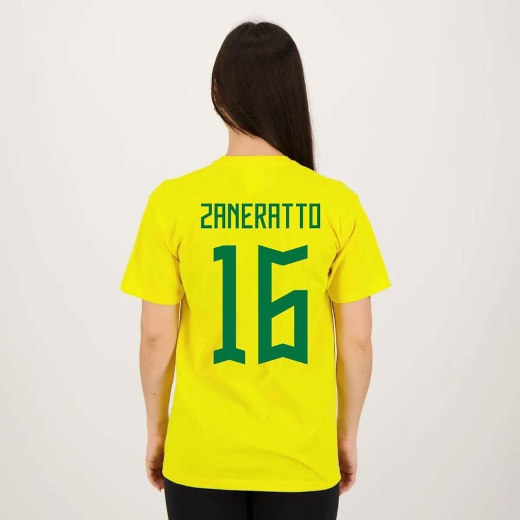 Imagem 3 do produto Camiseta do Brasil FutFanatics Zaneratto 16 - Feminina