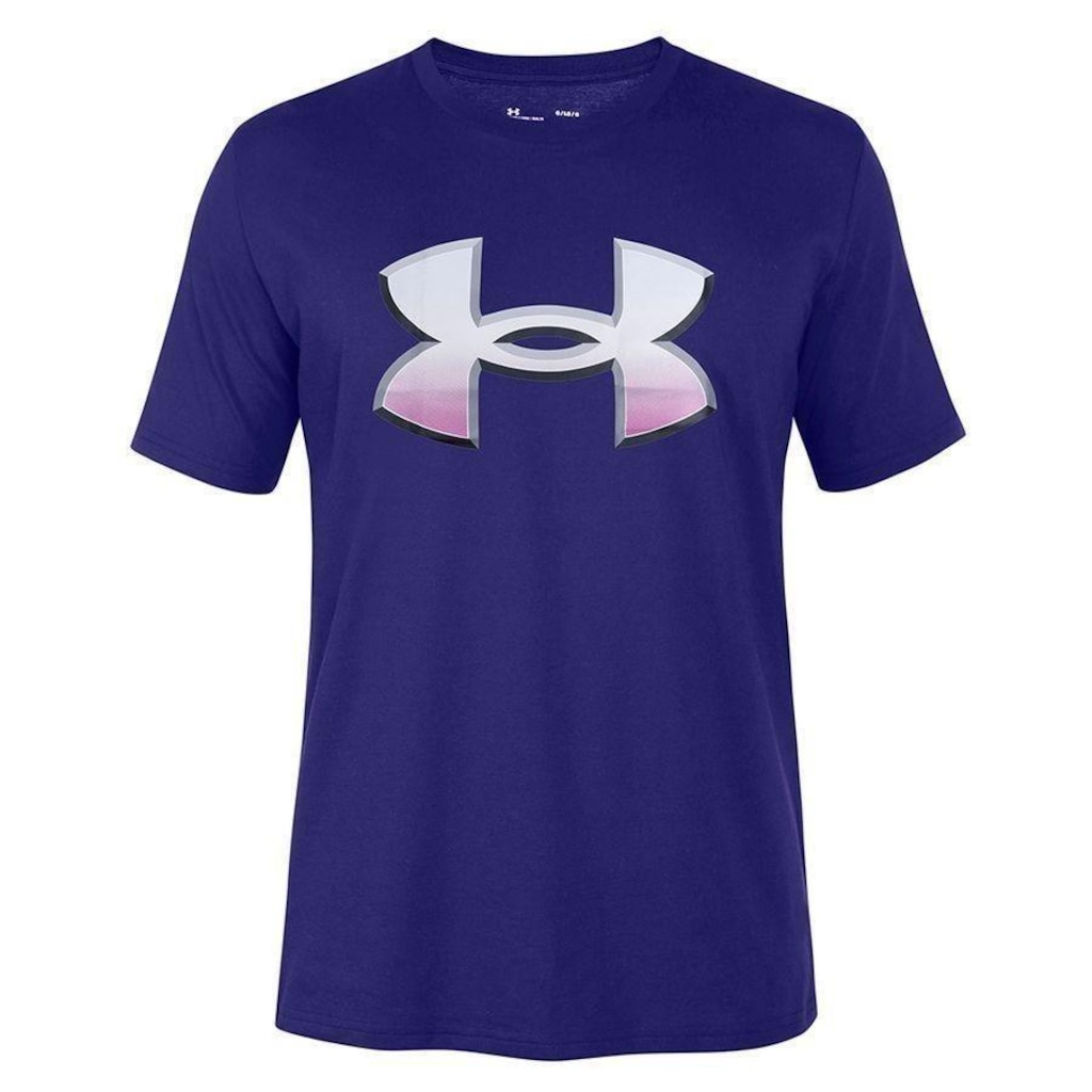 Imagem 2 do produto Kit Camisetas Under Armour Big Logo .0 Ss Lam - 2 Unidades - Masculina