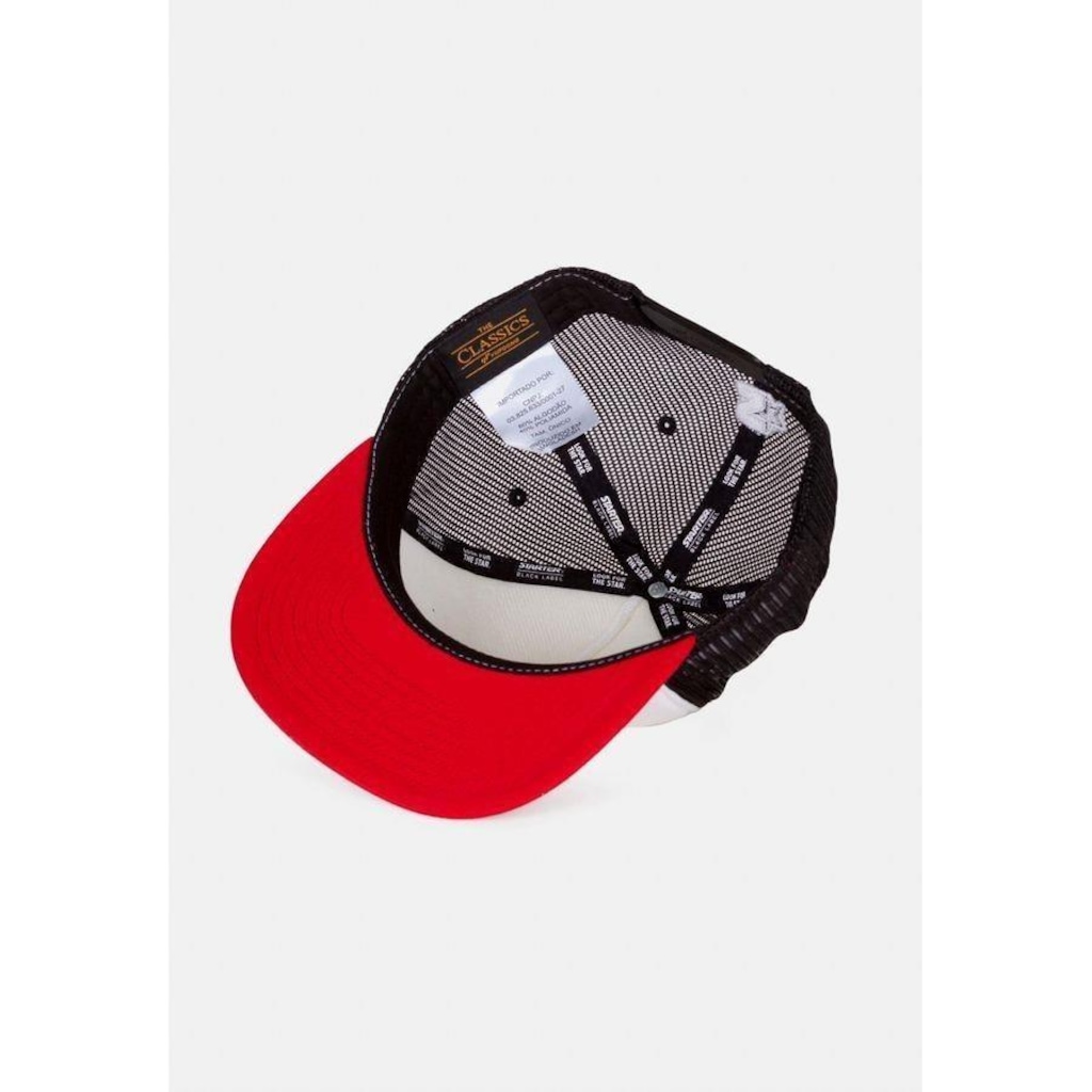 Imagem 5 do produto Boné Starter Aba Reta Snapback Trucker Foam Vermelho - Starter