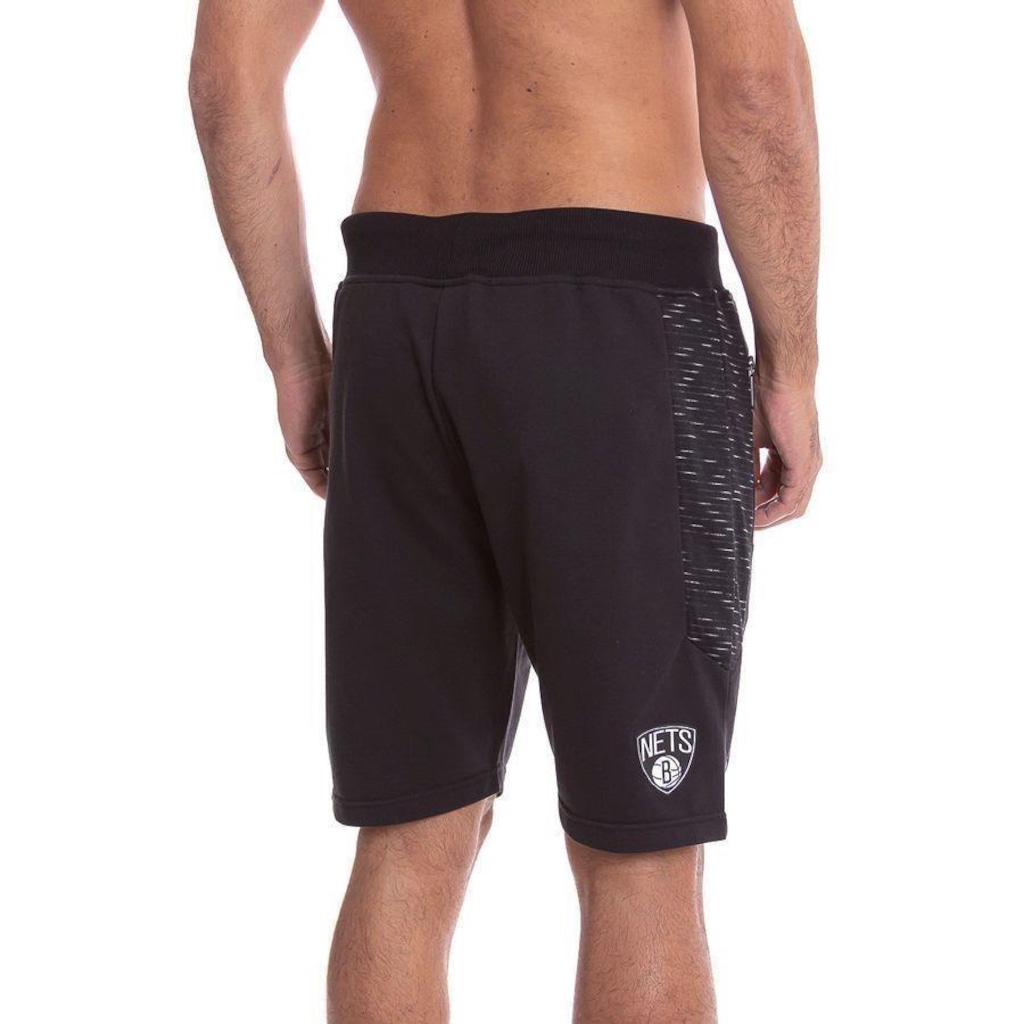 Imagem 2 do produto Bermuda NBA Moletom Brooklyn Nets - Masculina