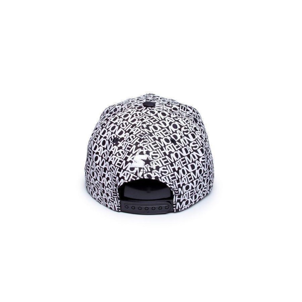 Imagem 4 do produto Boné Starter Aba Reta Snapback Collab I Hate Flash Preto - Starter