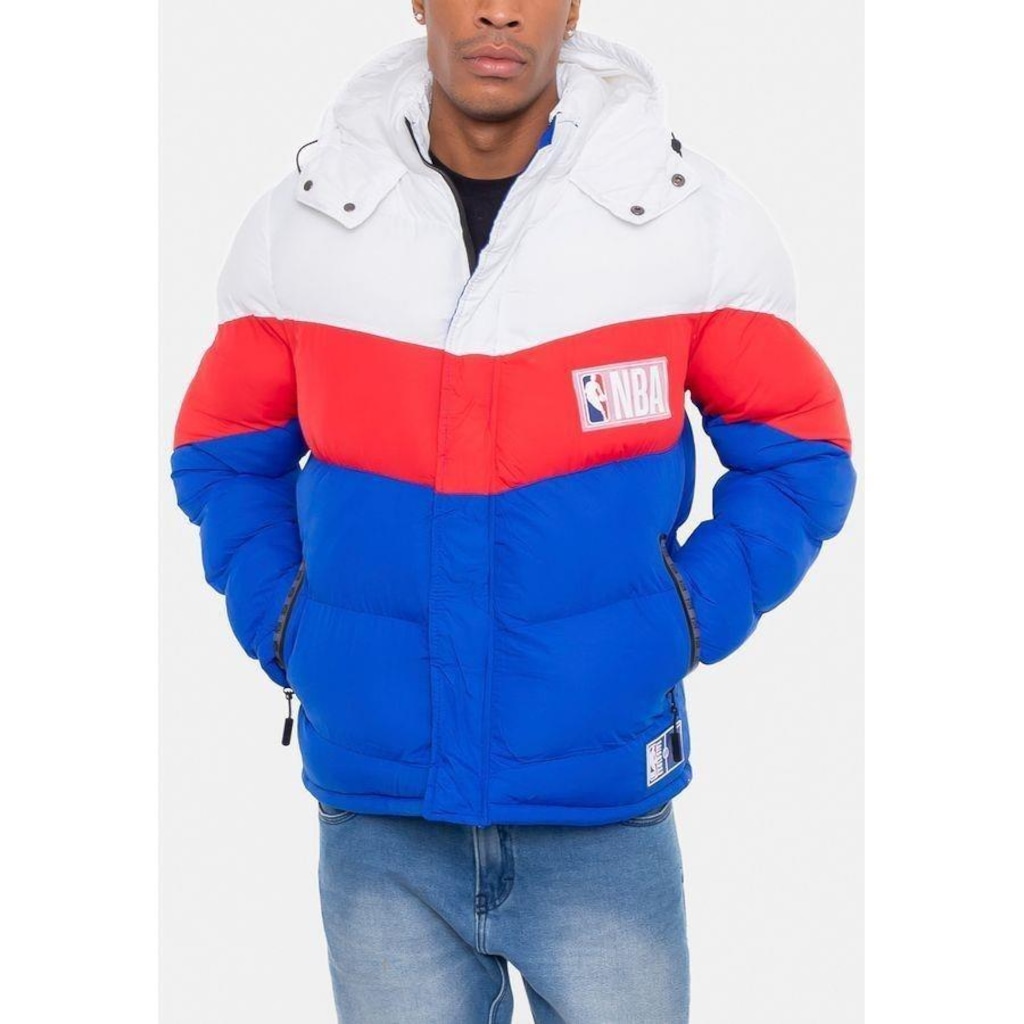 Imagem 3 do produto Jaqueta Com Capuz NBA Basket - Masculina