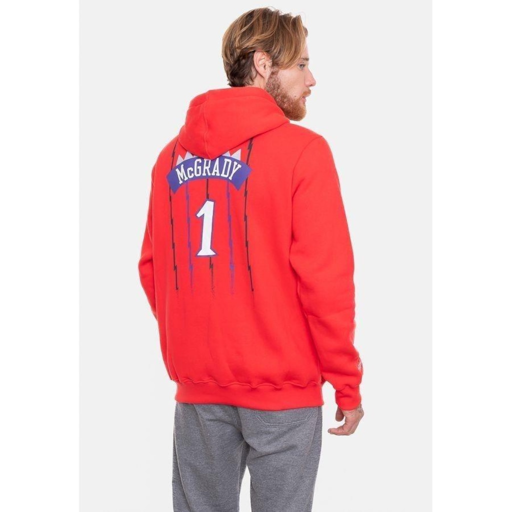 Imagem 4 do produto Blusão De Moletom Mitchell & Ness Name And Number Tracy Mc Grady - Masculino