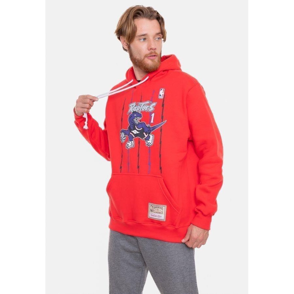 Imagem 5 do produto Blusão De Moletom Mitchell & Ness Name And Number Tracy Mc Grady - Masculino