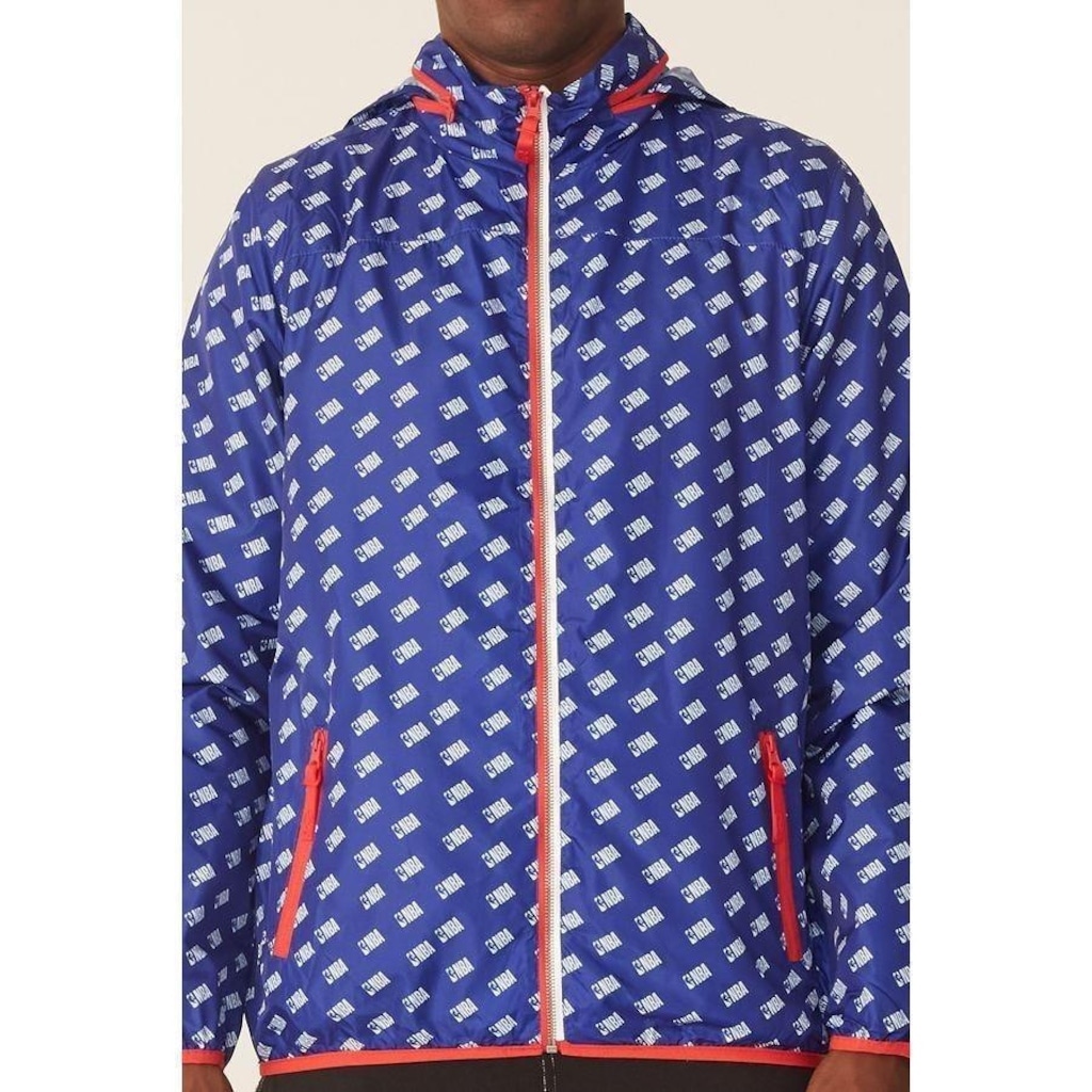 Imagem 3 do produto Jaqueta Corta Vento Com Capuz NBA - Masculina